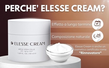 Elesse Cream 50 мл Антивозрастной крем Made in Italy мягкий