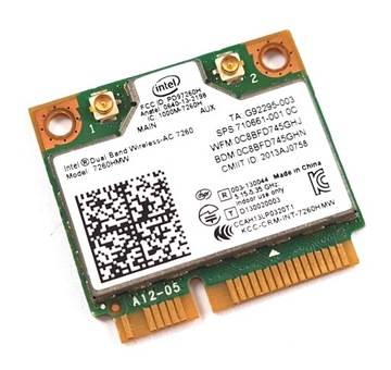 КАРТА WIFI INTEL DUAL BAND WIRELESS-AC 7260 5 ГГц