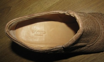 LLOYD damskie skórzane półbuty buty botki na obcasie 37,5 BDB