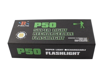 X-BALOG МОЩНЫЙ ТАКТИЧЕСКИЙ ФОНАРЬ XHP50 ZOOM L071