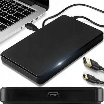 Dysk przenośny zewnętrzny USB Seagate HGST 500GB 2,5