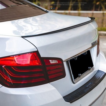 SPOILER HOKEJ KLAPY TYLNEJ BMW F10 M5 LOTKA MAŁA CZARNY POŁYSK PIANO BLACK