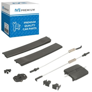 ZESTAW NAPRAWCZY SZYBY DRZWI BOCZNYCH PRZESUWNYCH DO VW TRANSPORTER T5 T6