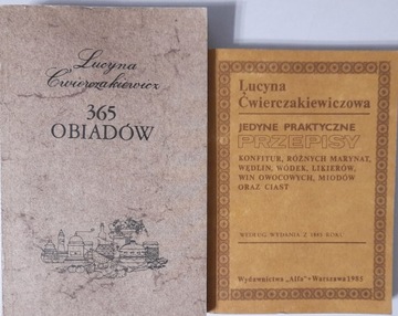 Ćwierczakiewicz 365 OBIADÓW Jedyne praktyczne przepisy