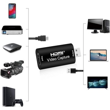 Устройство записи изображений Grabber для ПК HDMI USB STREAMING