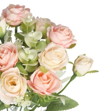 ИСКУССТВЕННЫЕ ЦВЕТЫ РАСТЕНИЯ ТРАНСФЕРЫ БУКЕТ РОЗ РОЗЫ