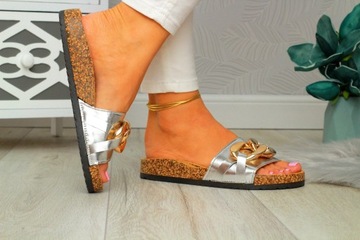 СТИЛЬНЫЕ ЖЕНСКИЕ ПРОБКОВЫЕ ШЛЕПАНКИ НА ЦЕПОЧКЕ