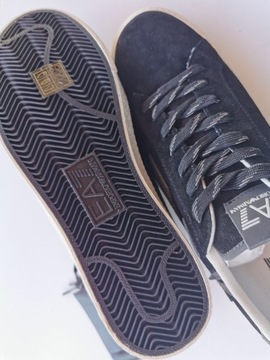 EMPORIO ARMANI skórzane buty męskie sneaker roz.42, wyprzedaż