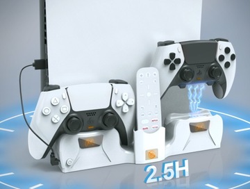 Настенная вешалка + зарядное устройство 2 в 1 для Sony PlayStation 5 PS5
