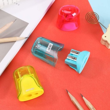 Temperówka z pojemnikiem strugaczka DELI R01100 2-otworowa