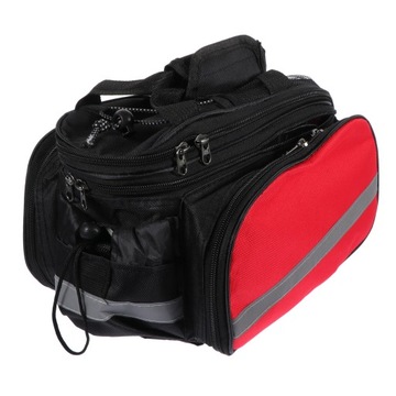 ЗАДНЯЯ СУМКА ДЛЯ ВЕЛОСИПЕДА КРАСНАЯ 28X32CM