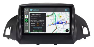 Ford Kuga Espace C-max Nejnovější Android Carplay Rádio Navigace Mapy