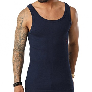 Hugo Boss koszulka tank top męska granatowa S