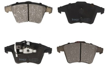 Колодки передние VW Multivan V Transporter V T5 2003- DACO 324761