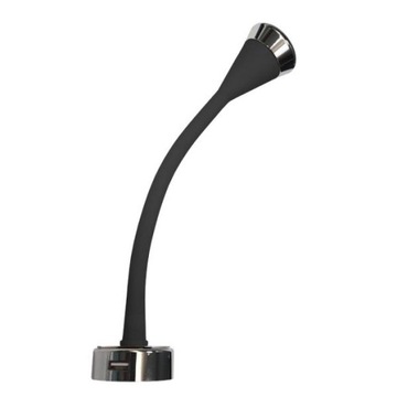 Светодиодная лампа Dimatec COB с USB, черная