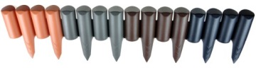 Бордюр для газона Garden Palisade Grey High Garden - Серый - 240 см