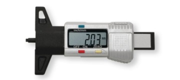 Elektronický měřič hloubky dezénu 0-25 mm