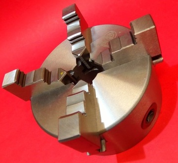 UCHWYT TOKARSKI FI 125mm 4 SZCZĘKOWY CZTEROSZCZĘKOWY SAMOCENTRUJĄCY