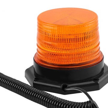 Światło stroboskopowe LED Lampa ostrzegawcza migająca do pojazdu Lampa LED do wózka widłowego Pomarańczowa