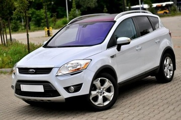 Ford Kuga I 2008 Ford Kuga Biała Perła 2,0TDCi Panorama Duża, zdjęcie 8