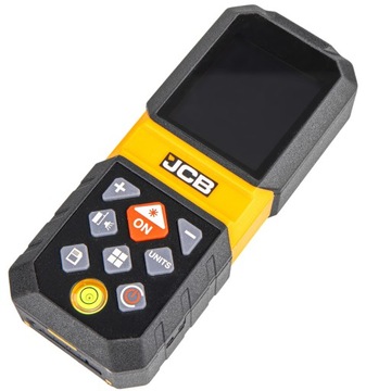 DALMIERZ LASEROWY MIERNIK CYFROWY LCD 80M JCB ORYGINALNY ŁADOWARKA USB C