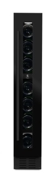 MQUVEE WCS15AB Matte black - Встроенный винный погреб, сталь 15 см