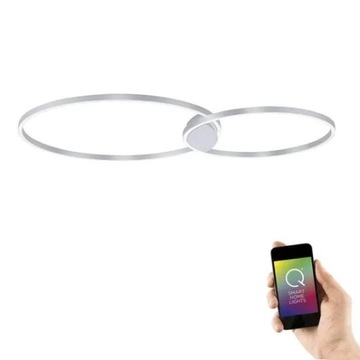 LAMPA SUFITOWA PLAFON LED ŻYRANDOL PILOT ringi