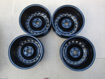 4X RÁFKY OCELOVÉ 16 VW TIGUAN II OD 12.07R- DO 04.16R 6,5J 5X112 ET33 NOVÉ