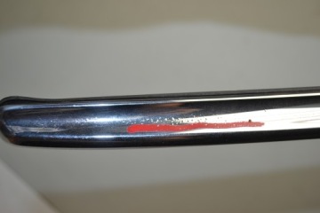 Mercedes W116 Накладка на заднюю дверь, хром