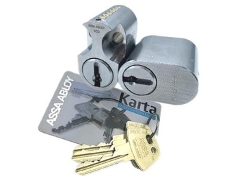ASSA P602 CYLINDER ZAMEK SKANDYNAWSKI ZEWNĘTRZNY