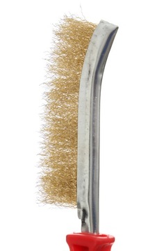 KD10994 щетка из латунной проволоки с ручкой
