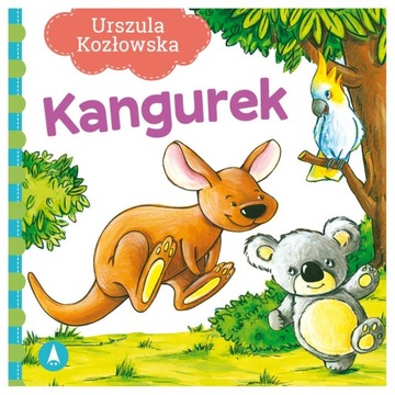 KSIĄŻECZKA KANGUREK BAJKI WIERSZYKI DLA DZIECI