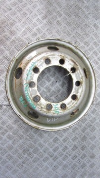 IVECO PRZYCZEPA TANDEM FELGA STALOWA 17.5X6.00 10 OTWORÓW