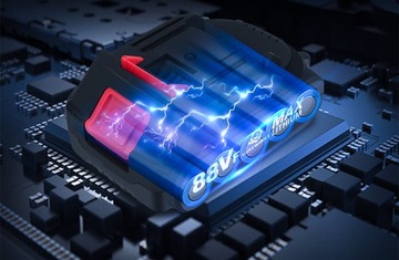 АККУМУЛЯТОРНАЯ ЦЕПНАЯ ПИЛА 8-ДЮЙМОВАЯ ЭЛЕКТРИЧЕСКАЯ ПИЛА ДЛЯ ДЕРЕВА 2XAKU