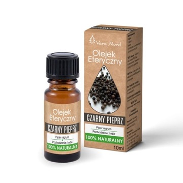 Vera Nord Naturalny olejek eteryczny Czarny Pieprz 10ml P1