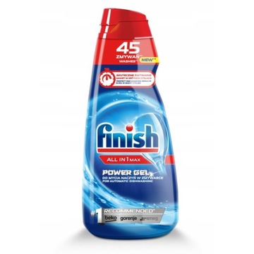 Finish All in 1 Max Power Żel do Zmywarki 900ml