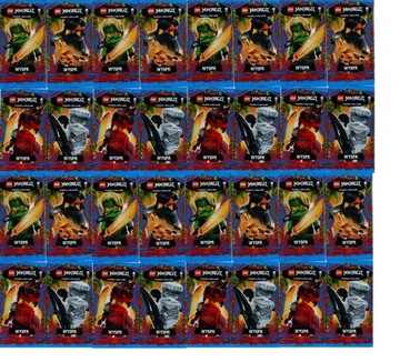 lego ninjago series 6 КАРТОЧКИ-САШЕ ОСТРОВА 100 ШТ. + 2 ограниченные золотые карты