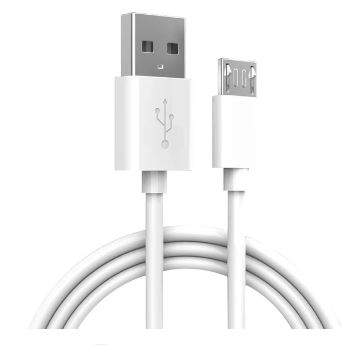 Kabel Micro USB 5A 35W biały 2m Quick Charge