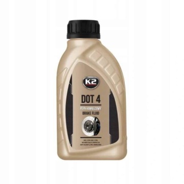 PŁYN HAMULCOWY DOT4 DOT-4 0,5L K2