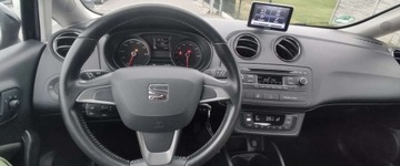 Seat Ibiza IV Hatchback 5d Facelifting 1.4 85KM 2014 Seat Ibiza 1.4MPI ,BEZWYPADEK ,Bogata wersja,nawigacja 1.4 Benzyna 85KM, zdjęcie 11