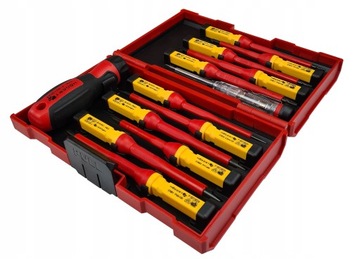 Wkrętaki - zestaw 13szt. izolowane 1000V HöGERT