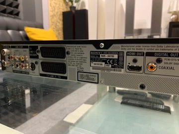 Устройство записи компакт-дисков/DVD-дисков Bravia SONY RDR-HX780 HDMI USB-пульт дистанционного управления Инструкции