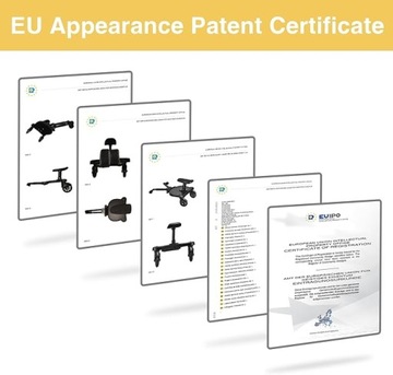 Платформа для универсальной коляски ВИХИР ДОПОЛНИТЕЛЬНАЯ КРОВАТЬ с сиденьем, грузоподъемность 25 кг.
