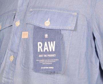 G-STAR RAW koszula REGULAR blue LANDOH ARY SHIRT_ L