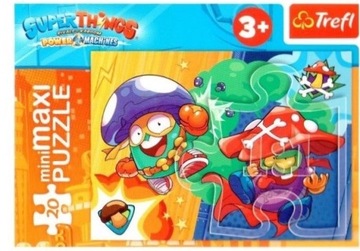 Puzzle 20 el miniMaxi SUPER THINGS 21121 TREFL