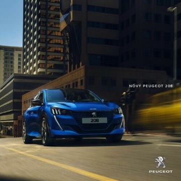 Peugeot 208 prospekt model 2020 Słowacja