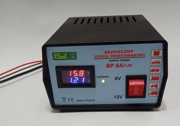 PROSTOWNIK 6A 6V/12V PRODUKT POLSKI