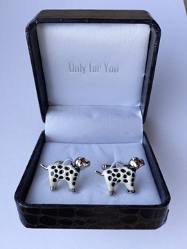 Серебряные запонки Exciting Business Shark