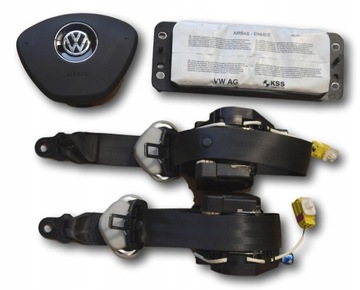 VW CADDY 2K PODUSZKA PAS KOMPLET AIRBAG