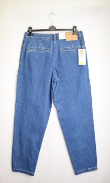 JACK&JONES SPODNIE JEANSOWE NIEBIESKIE PUMP 32/32